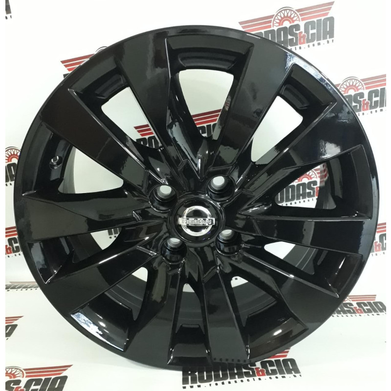 Rodas E Cia Jogo De Roda Nissan Kicks Sl Pcd Kr R90