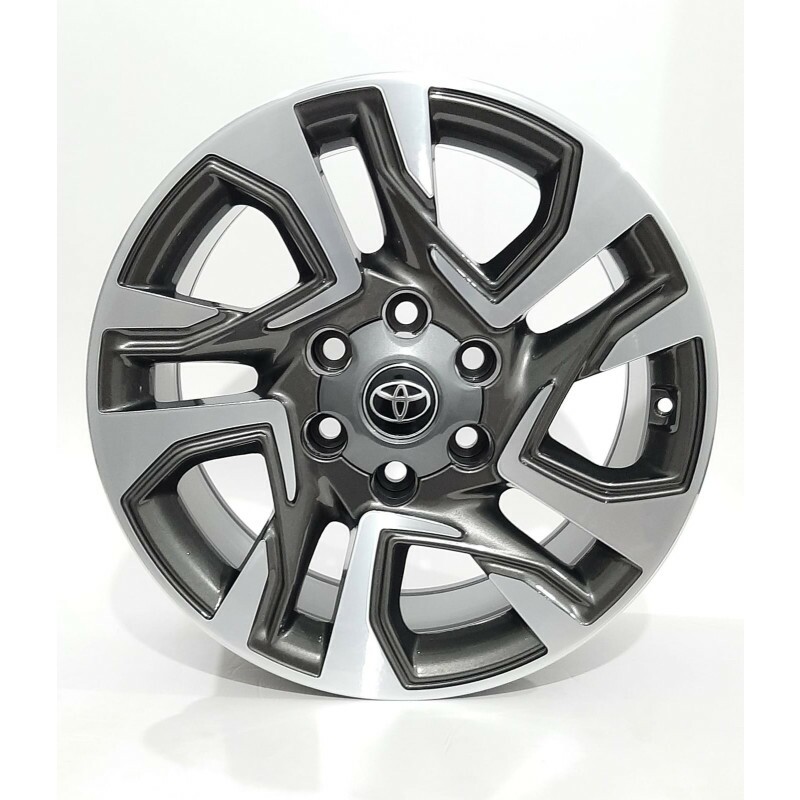 RODAS E CIA - JOGO DE RODAS TOYOTA HILUX / SW4 DIAMOND / MONACCO WHEELS ...