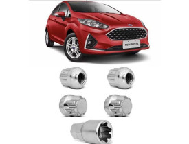 Porcas Antifurto para rodas Ford Fiesta / Focus / Fusion / Ka / EcoSport 
