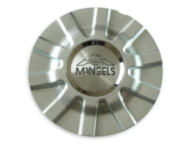 Calota Tampa P/ Roda Mangels Wind Aro 14 Prata / Preta Pdac 9204