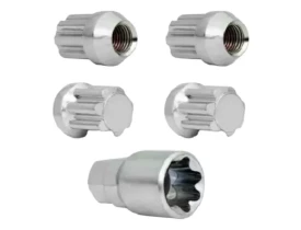 Kit Porca Antifurto 14x1,50 Kombi Camaro F250 Dodge Ram 1500