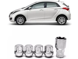 PORCAS ANTIFURTO PARA RODAS HYUNDAI HB20 / I30 / TUCSON / AZERA / SONATA