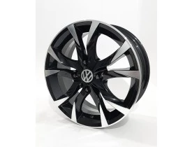 JOGO DE RODA SCORRO S215 C/LOGO P/ VW, GM, FORD, FIAT, FORD, NISSAN, HYUNDAI, RENAULT