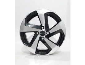 JOGO DE RODAS GOLF GTI / SCORRO S250 C/LOGO P/ VW, GM, FORD, FIAT, FORD, NISSAN, HYUNDAI, RENAULT 