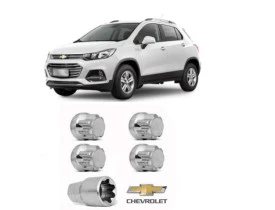 JOGO PORCAS ANTIFURTO PARA PROTEÇÃO RODA CHEVROLET TRACKER