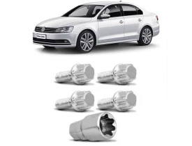 JOGO PARAFUSOS ANTIFURTO PROTEÇÃO RODA VOLKSWAGEM JETTA