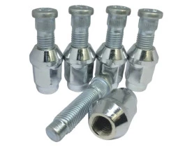 KIT 5 Prisioneiros + 5 Porcas De Roda Chevrolet Cruze Tracker